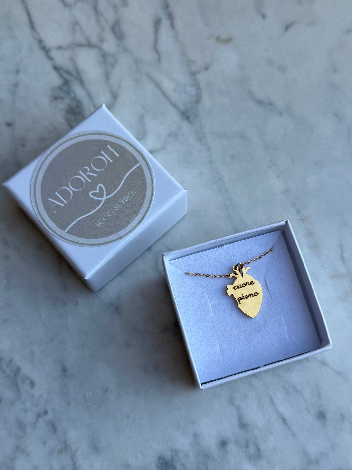 Collana CUORE ANATOMICO