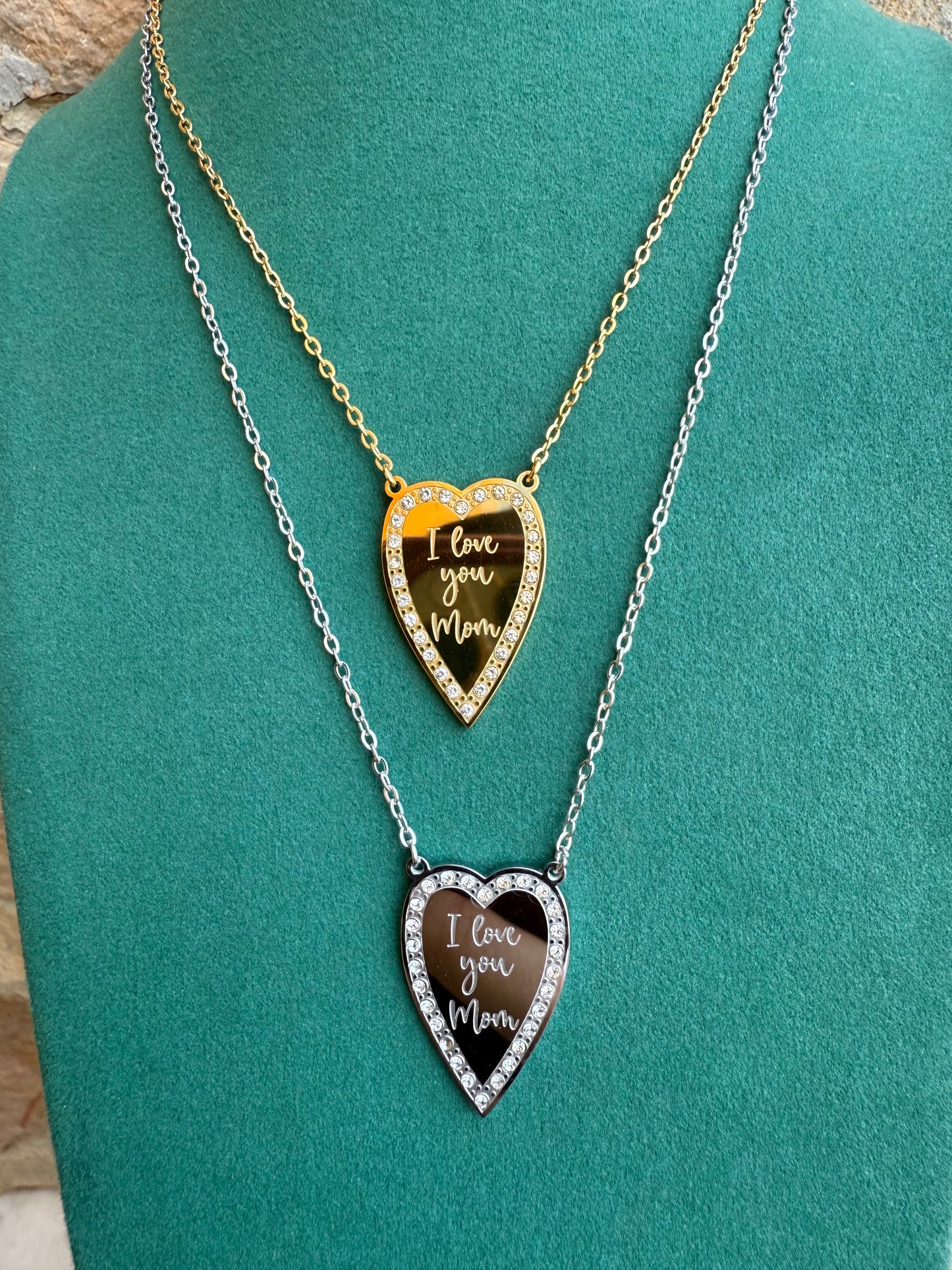 Collana I LOVE YOU MOM