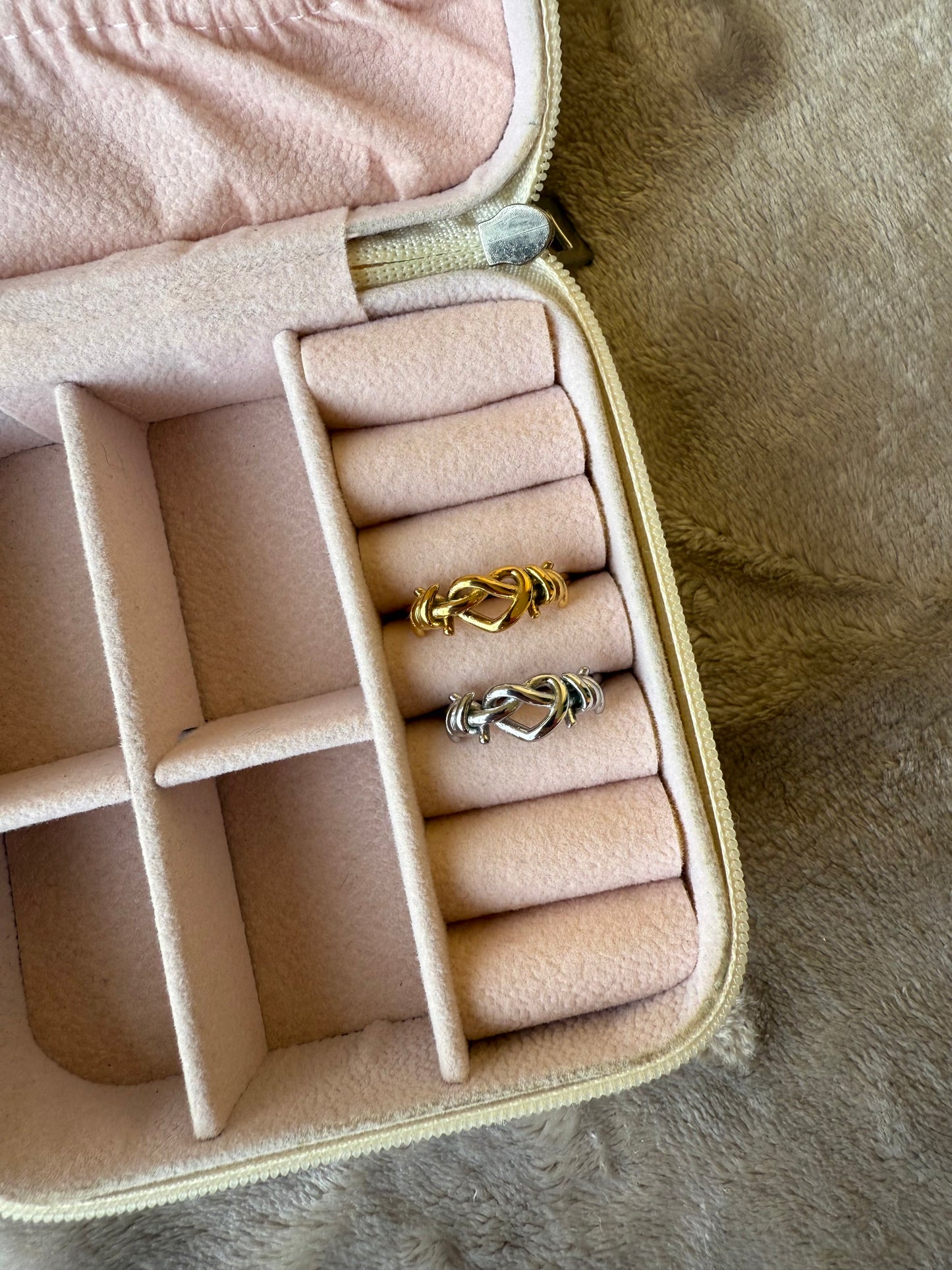 Anello CUORE SPINATO