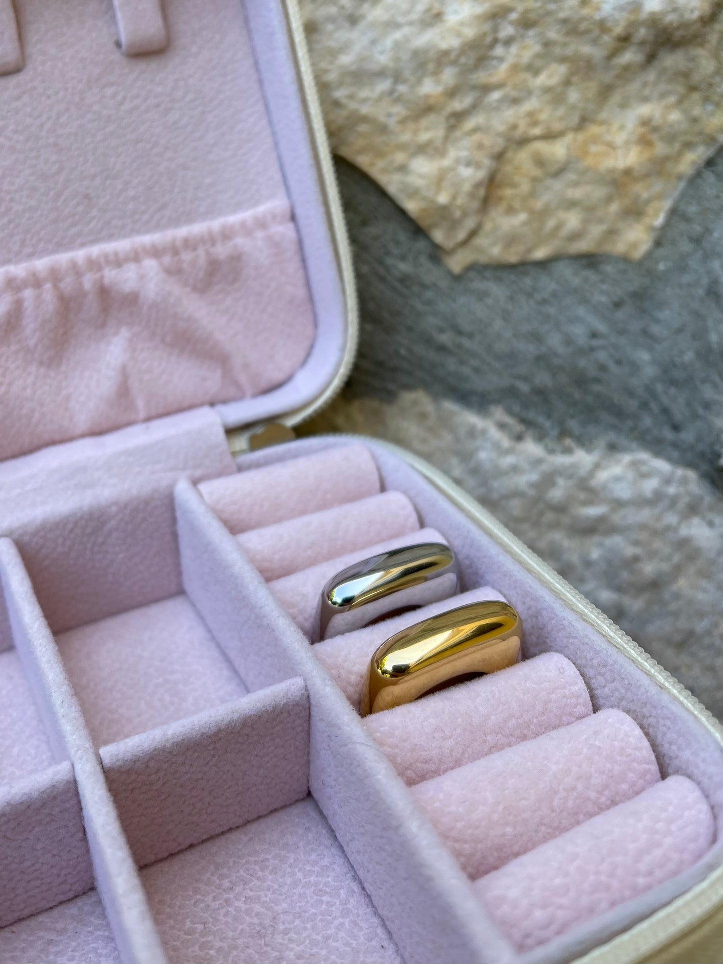 Anello GEOMETRICAL bombato