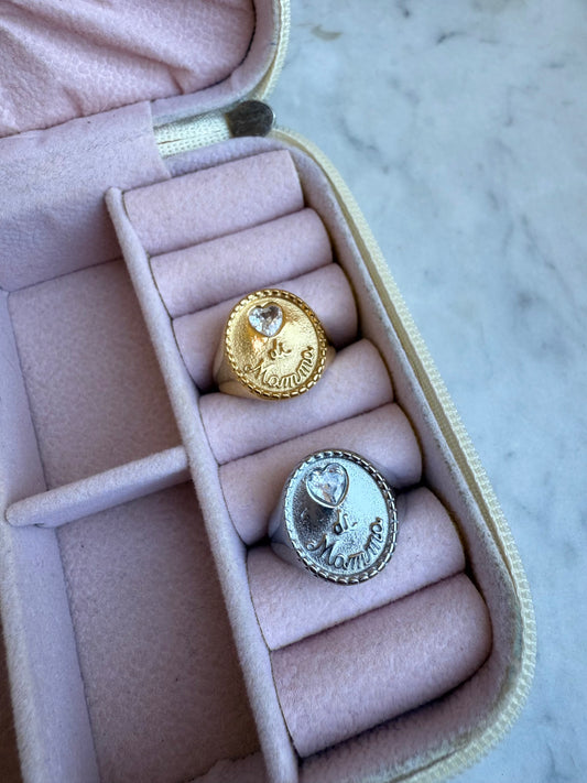 Anello CUORE DI MAMMA